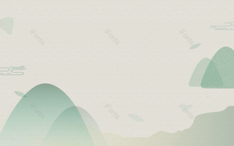 简约端午意境中国风粽子节背景图,插画/手绘图,插画/手绘图库,插画/手绘图下载,插画/手绘